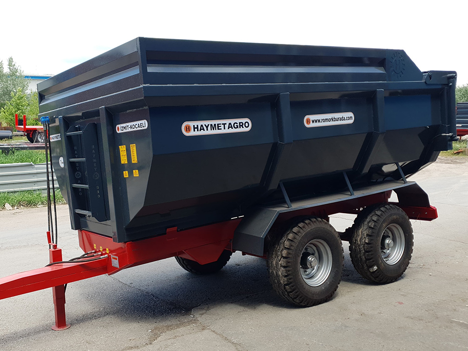 8 Ton Tandem Kargo Römork